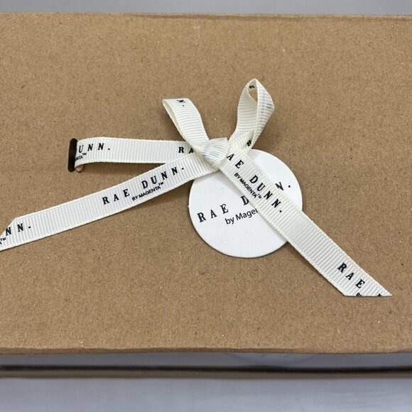 NIB Rae Dunn Honey Pot & Tea Pot Honey Dipper 3- Piece Creamware Gift Set - Picture 5 of 10